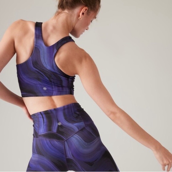 Athleta Conscious Crop Sports Bra (Small) - Picture 3 of 5
